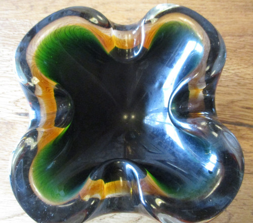 Murano glas aschenbecher - aschenbecher, *