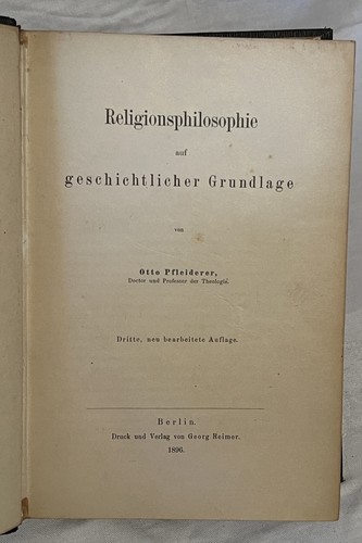 Religionsphilosophie auf