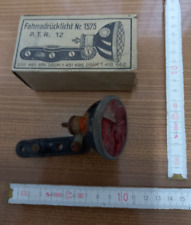 Altes orginales Rücklicht für Fahrrad mit OVP D.R.G.M.