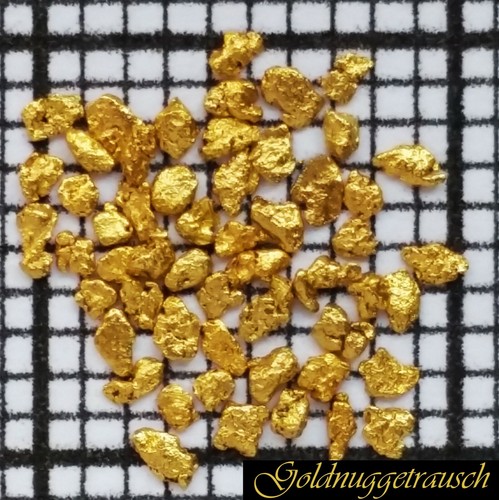 Goldnugget aus yukon kanada - goldnugget,