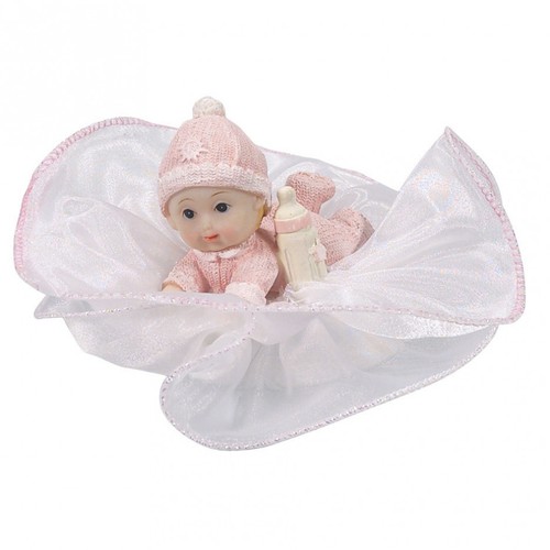 Tortendekoration baby rosa - ,