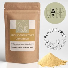 250g Bockshornklee Pulver Bockshornkleesaat gemahlen Samen plastikfrei verpackt
