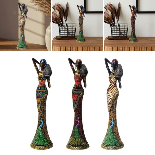 Afrikanische frauenskulptur - afrikanische,