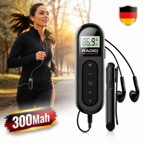 Mini tragbare pocket stereo - stereo, fm