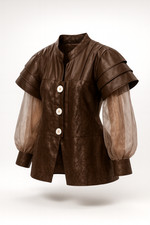 Kostüm Karneval Anzug Historisch Pirat Räuber 3xl 2tlg Schwarz Braun w. Neu