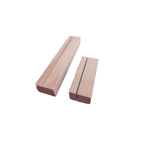 Kartenhalter holz buche - kartenhalter,