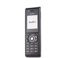 Swyx D565 DECT Handset Inklusive Netzteil, Ladeschale und Clip - Schwarz TOP