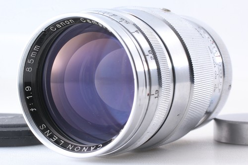 Exc canon 85mm 9 portrait - exc+5, f1.9