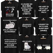Sprüche T-Shirt Fun Ironie