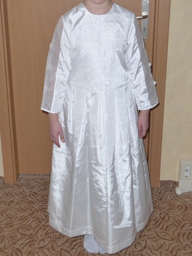 Kommunionkleid 152 weiß - gr.,