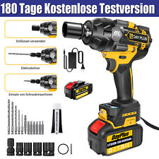 2200Nm Akku Schlagschrauber Ratschen Schrauber Akkuschrauber Set + 1/2 Batterie