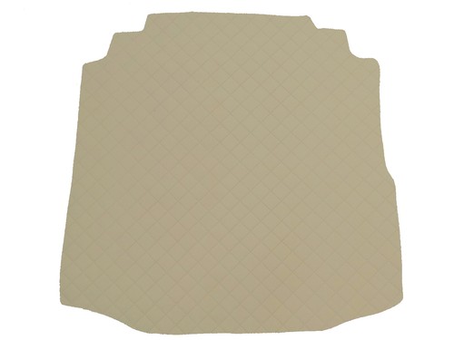 Beige gestepptes kunstleder - gestepptes,