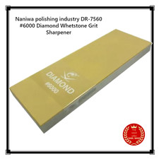 Naniwa Polierindustrie DR-7560 #6000 Diamant Schleifstein Körnung Schärfer...