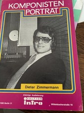 Komponistenportrait Dieter Zimmermann Fantastic Rudolf Klavier Akkordeon Noten