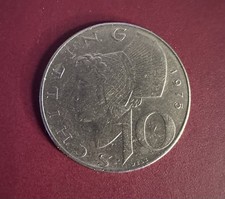 Österreich 10 Schilling 1975