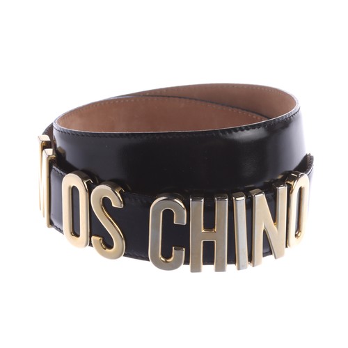 Moschino gürtel schwarz - moschino,