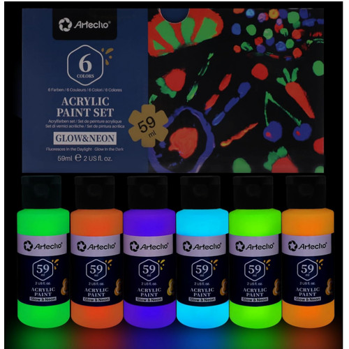 Fluoreszierende leuchtfarbe - fluoreszierende,