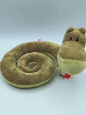 Nici Plüschtier Schlange Python Bheka Stofftier Kuscheltier ca 29 cm gerollt