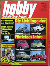 Hobby 14/80 Die deutschen Kleinwagen aus den 50er Jahren, Montesa Cota 349