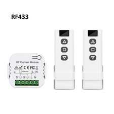 433mhz Funk Jalousie Vorhang Schalter Rolladenschalter mit RF Fernbedienung