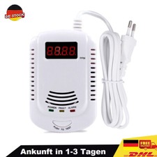 Gaswarngerät Melder Erdgas Methan Flüssiggas Kohlegas Biogas Gaswarngerät Alarme