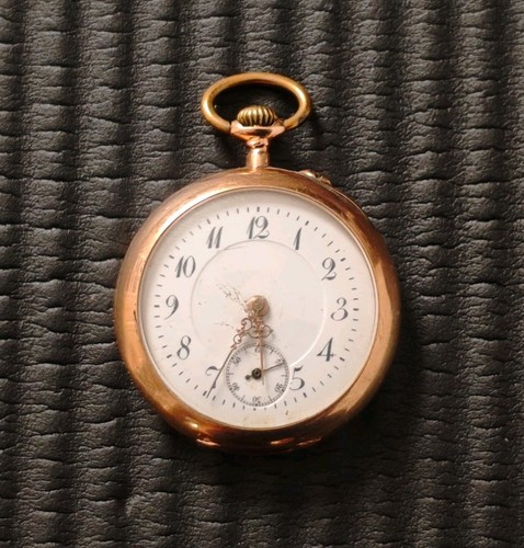 Damen taschenuhr 585er gold - damen-taschenuhr,