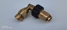 Hochdruckreiniger  Adapter 90 grad Winkel M22x1.5 mit Messerdüse 2003 / R1/4" AG