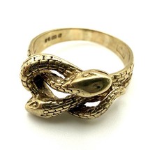 9 kt Gold Schlangenring