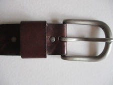 Lauren Ralph Lauren Ledergürtel  Gr. 85 braun - 4 cm breit - sehr schöne Machart