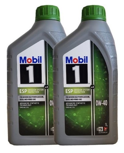 Mobil esp 40 - 0w, motoröl
