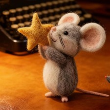 Filz Weihnachten schlafende