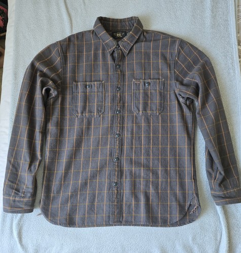 Rrl plaid twill shirt - rrl,