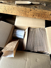 300 Teetüten Teeverpackung Blockbeutel mittel ca. 250 gr. 80x 50x 260 naturbraun