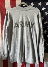 Us Army Longsleeve IPFU Sport PT Uniform Reflective Vintage T-Shirt OCP Multicam