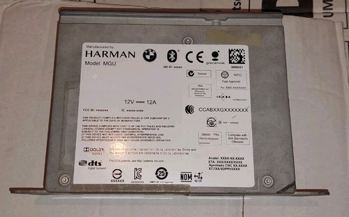 Harmann mgu bmw 6512 801 - harmann, ci