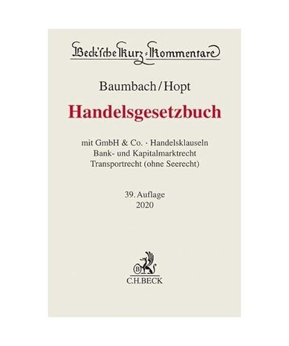 Handelsgesetzbuch mit gmbh - gmbh, &