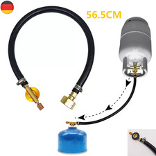 Gaskartuschen Adapter Campingkocher Gas LPG Adapter Propan Nachfülladapter DE