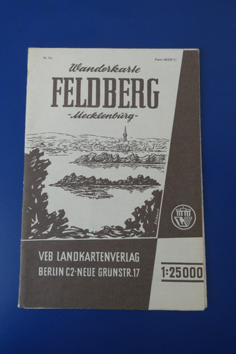 Alte wanderkarte feldberg - alte,