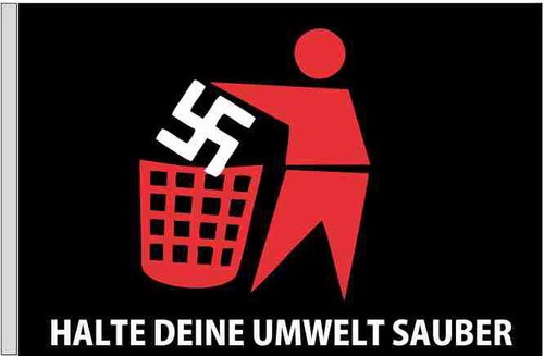 Halte deine umwelt - deine, sauber