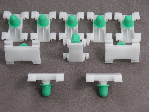 10x zierleisten klammer clips - 10x,
