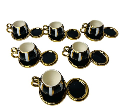 Luxus gold espressotassen - gold,