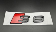 Audi S6 Schriftzug Emblem Logo