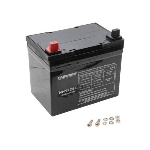 Batterie 12v 22ah - batterie, (+