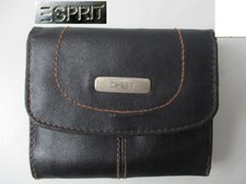 ***UNISEX: Geldbörse Portemonnaies „ESPRIT“ braun 11 x 9 cm