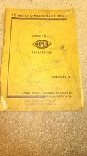 Ersatzteilkatalog Opel