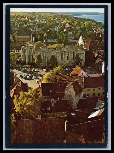 Ansichtskarte visby schweden - ansichtskarte,
