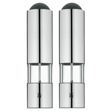 WMF Elektrische Mühle Set 2tlg 21cm Salz und Pfeffermühle Edelstahl Glas Keramik