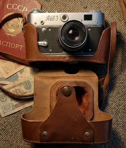 Fed vintage udssr kamera mit - 3,