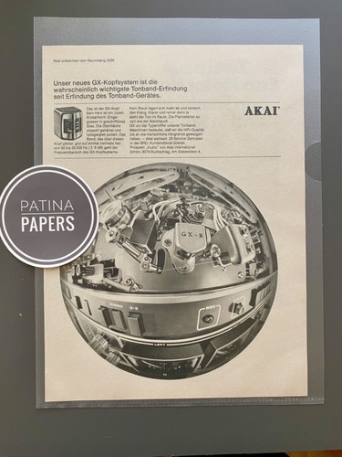 1971 akai tonbandgerät - tonbandgerät, tape