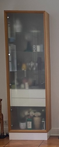 Vitrine mit glastür - vitrine,
